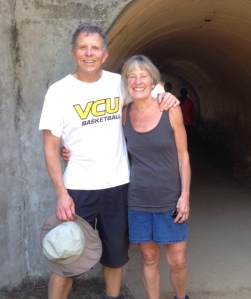 At the tunnel of love to the Pacific