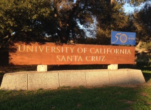 SR1 UCSC sign